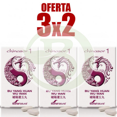 Pack 3x2 Chinasor 1 Soria Natural