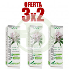 Pack 3x2 Extracto de Valeriana 50Ml. Soria Natural