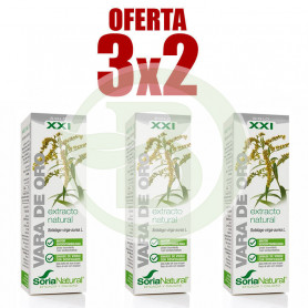 Pack 3x2 Extracto de Vara de Oro 50Ml. Soria Natural