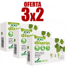 Pack 3x2 Diurín 30 Cápsulas Soria Natural