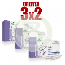 Pack 3x2 Glucosor Iodo 28 Viales Soria Natural