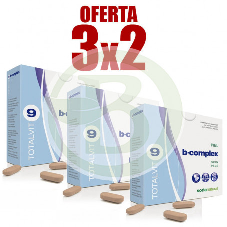 Pack 3x2 Totalvit 09 B-Complex Soria Natural