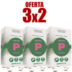 Pack 3x2 Fósforo 36 Comprimidos Soria Natural
