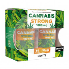 Cannabis Strong 1.000Mg. 30+30 Perlas Novity