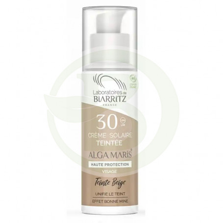 Crema Facial Beige SPF30 50Ml. Biarritz