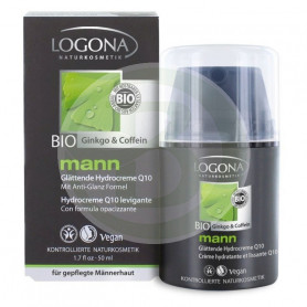 Crema Hidratante Alisadora Facial para Hombre 50Ml. Logona