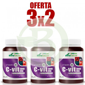 Pack 3x2 C-Vit 1.000Mg. MgDose