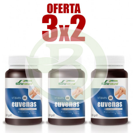 Pack 3x2 Euvenas MgDose