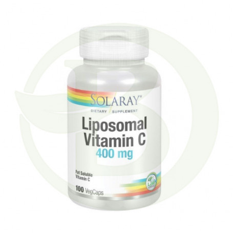 Lipo Vitamin C 400Mg. 100 Cápsulas Vegetales Solaray
