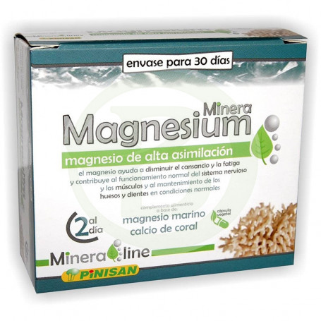 Minera Line Magnesium 60 Cápsulas Pinisan
