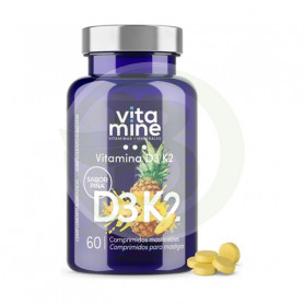 Vitamina D3 y K2 60 Comprimidos Herbora