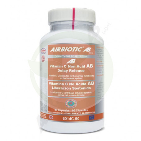 Vitamina C No Acida 90 Cápsulas Airbiotic