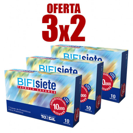 Pack 3x2 Bifisiete 10 Sobres Tongil