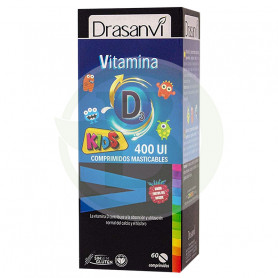 Vitamina D3 Kids 60 Comprimidos Drasanvi