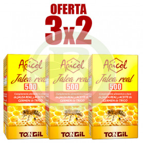 Pack 3x2 Apicol Jalea Real 500 Tongil