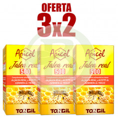 Pack 3x2 Apicol Jalea Real 500 Tongil