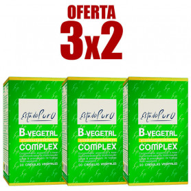 Pack 3x2 B-Vegetal Complex 30 Cápsulas Estado Puro