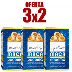 Pack 3x2 Maca 60 Cápsulas Estado Puro