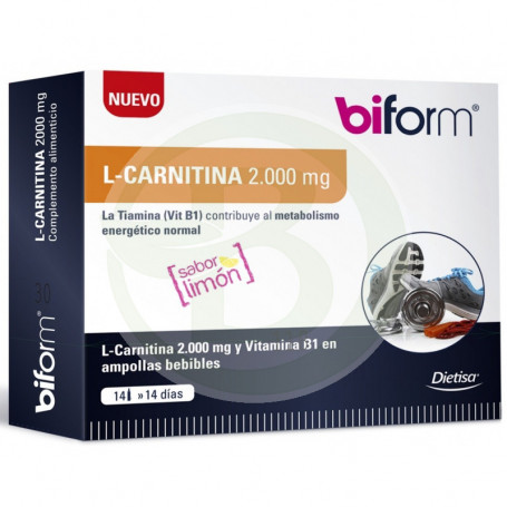 L Carnitina 2.000Mg. 14 Viales Biform