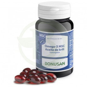 Omega 3 Msc Krill 60 Cápsulas Bonusan