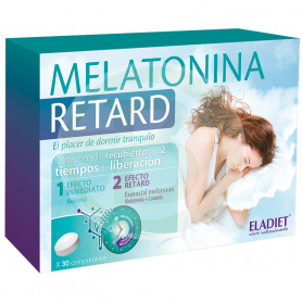 Melatonina Retard 30 Comprimidos Eladiet