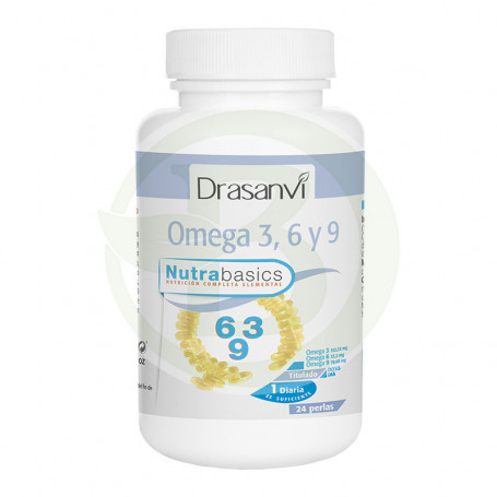 Omega 3-6-9 1.000Mg. 24 Perlas Drasanvi