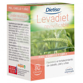 Levadiet Revivificable 80 Cápsulas Dietisa