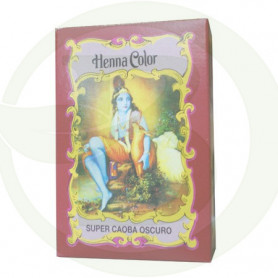 Henna Polvo Super Caoba Oscuro Radhe Shyam