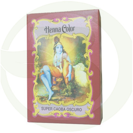 Henna Polvo Super Caoba Oscuro Radhe Shyam