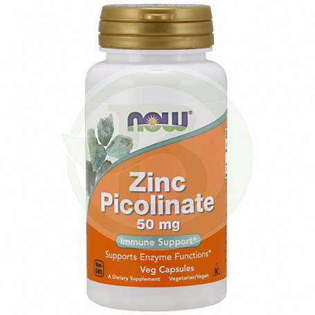 Zinc Picolinato 50Mg. 60 Cápsulas Now