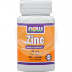 Zinc Gluconato 50Mg. 100 Tabletas Now