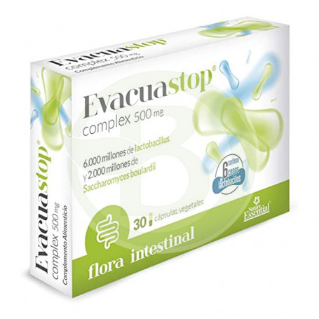 Evacuastop 500Mg. 30 Cápsulas Nature Essential