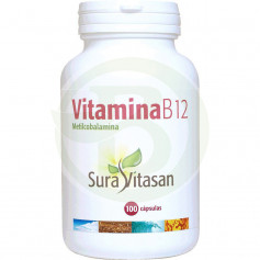 Vitamina B12 500Mcg. 100 Cápsulas Sura Vitasan