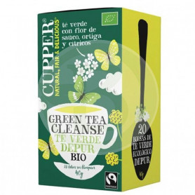 Té Verde con Limón Bio 20 Bolsas Cupper