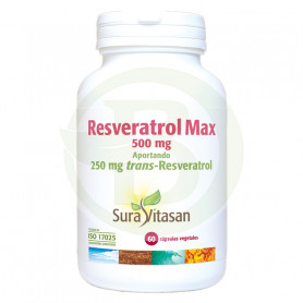 Resveratrol Max 60 Cápsulas Sura Vitasan