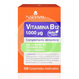 Vitamina B12 120 Comprimidos Natysal