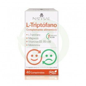 L-Triptófano 40 Comprimidos Natysal
