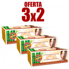 Pack 3x2 Cabello, Piel y Uñas 14 Viales Nutriorgans