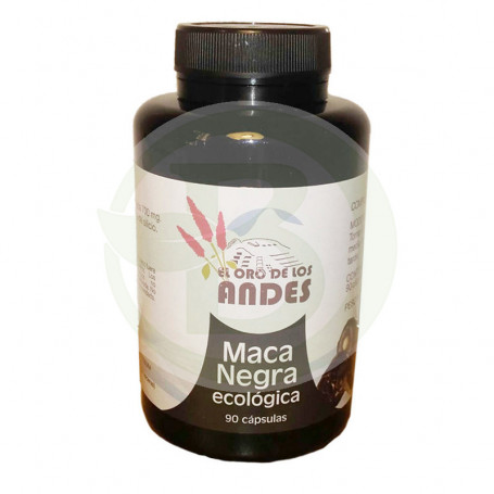 Maca Negra 90 Cápsulas Oro De los Andes