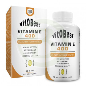 Vitamin E 400 60 Perlas Vit.O.Best