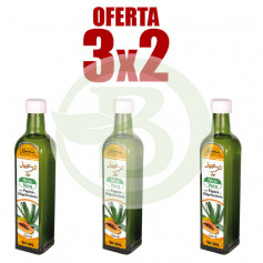 Pack 3x2 Jugo de Aloe Vera con Papaya 500Ml. Tongil