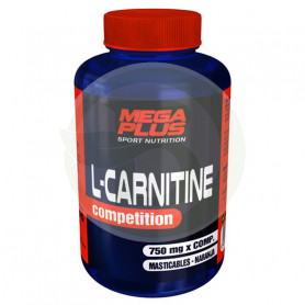 L-Carnitina Masticable Naranja 50 Comprimidos Megaplus