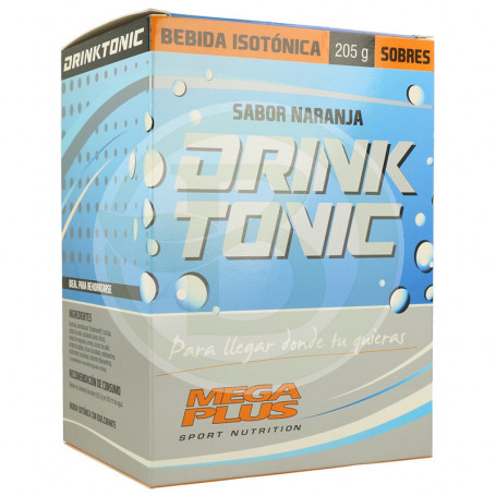 Drinktonic Isotonica Naranja 10 Sobres Megaplus