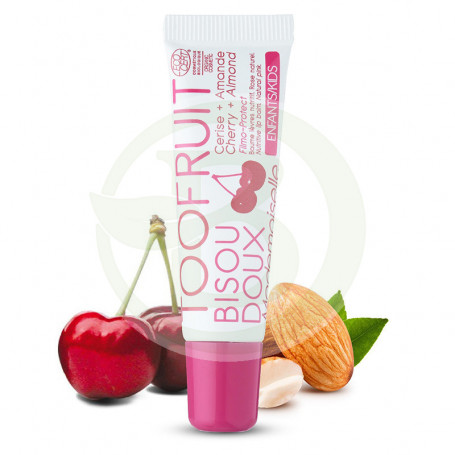 Bálsamo Labial Brillo Cereza y Almendras 10Ml. Toofruit