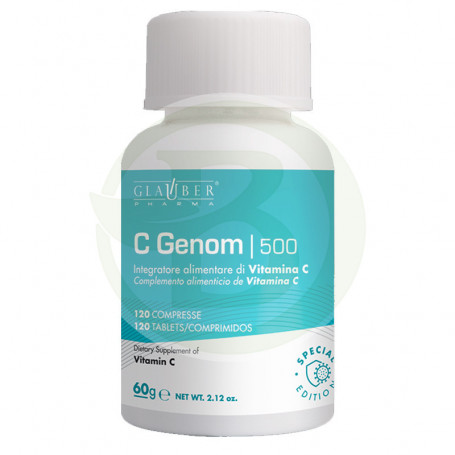 C-Genom 500 Dna 120 Comprimidos Glauber Pharma