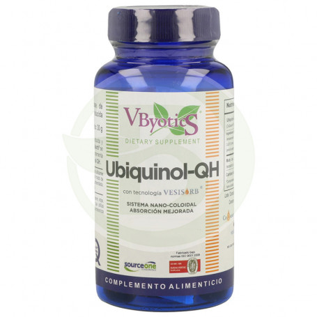 Ubiquinol Qh+Ve Sisorb 50 Perlas Vbyotics