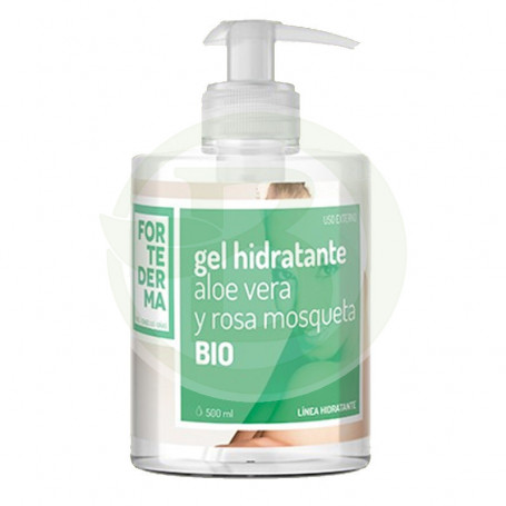 Gel Hidratante Aloe y Rosa Mosqueta Bio 500Ml. Herbora