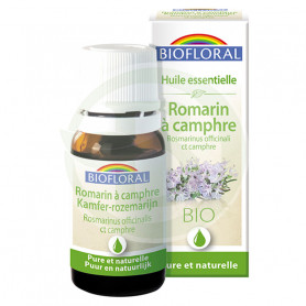 Aceite Esencial De Romero Alcanfor 10Ml. Biofloral