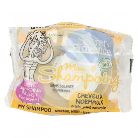 Mini Champú Sólido Cabello Normal 25Gr. Secrets De Provence