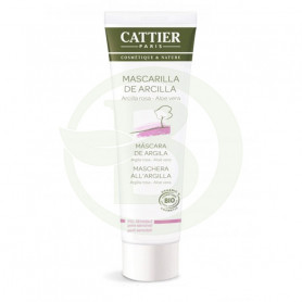 Mascarilla Arcilla Rosa (Piel Sensible) 100Ml. Cattier Paris